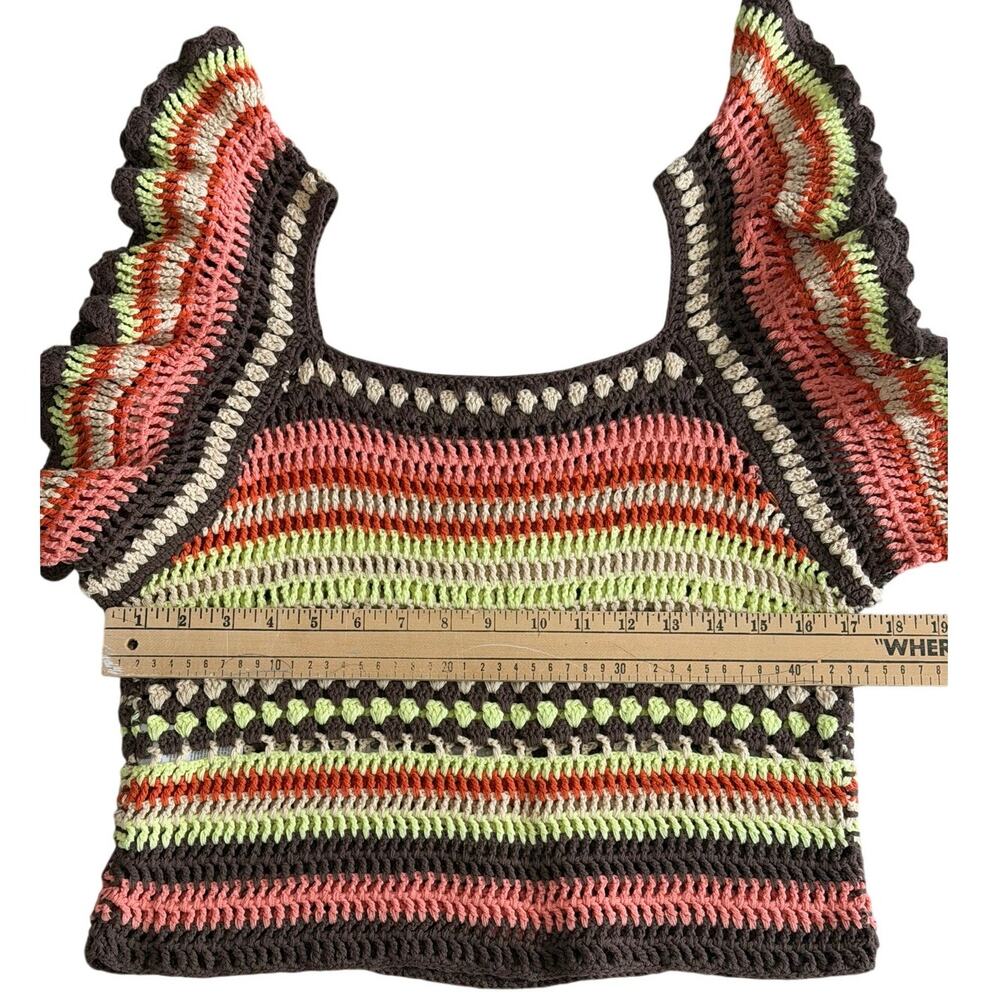 RAILS Womens Crochet Top Size Small - Picture 7 of 8